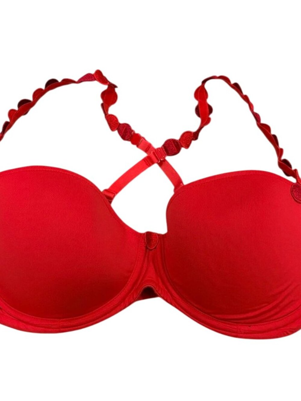 Marie Jo L'Aventure Foam Cup Convertible Underwire Red Bra 38B UK